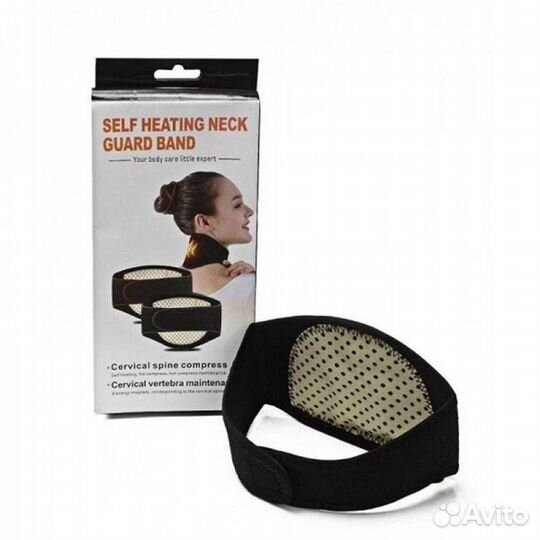 Бандаж для шеи с турмалином Self Heating Neck Guar