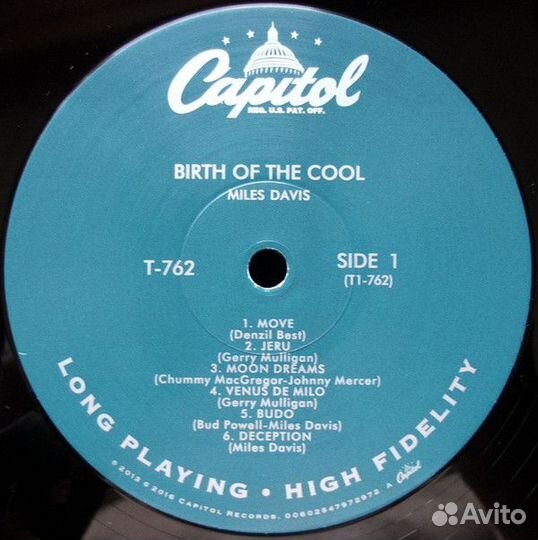 Виниловая пластинка Davis, Miles, Birth Of The Coo