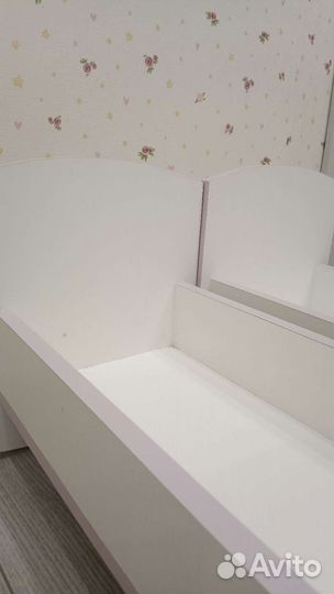 Кровать для кукол деревянная