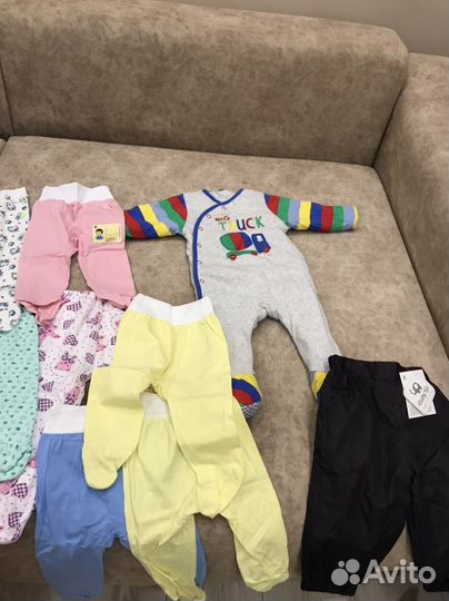 Комбинезон,ползунки,бодики,все б/у