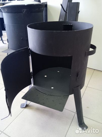 Печь под казан с трубой 12 литров