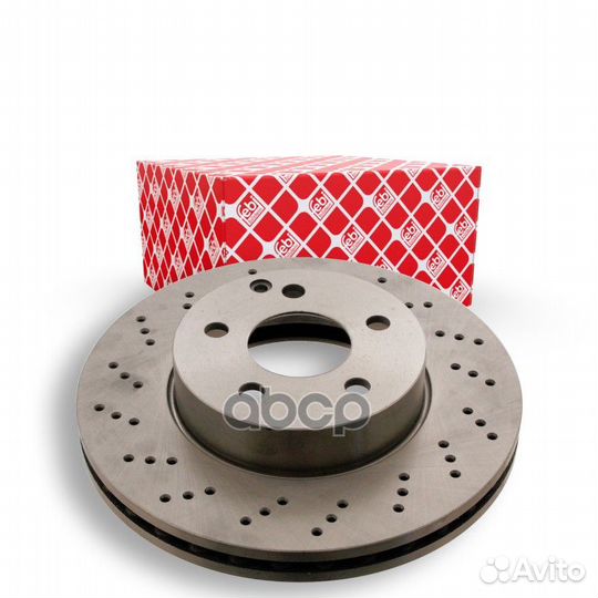 Диск торм.пер. mercedes C-class (W204) 07-14