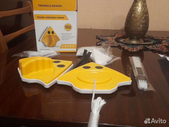 Двухсторонняя чистка окна