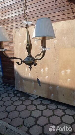 Люстра. Бронза. Италия