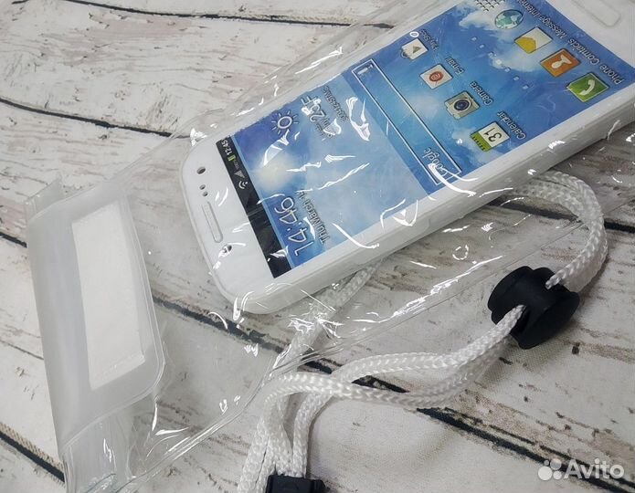 Сумка чехол для телефона абсолютно прозрачная