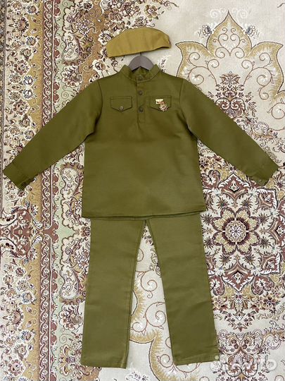 Костюм военный детский,с пилоткой