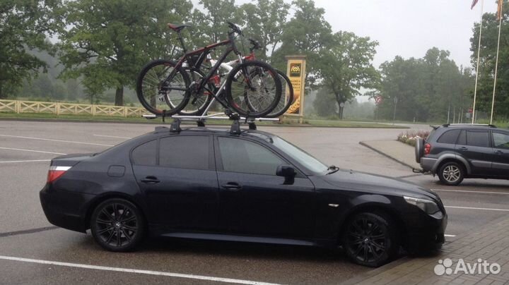 Багажник на крышу BMW e60 + велокрепления