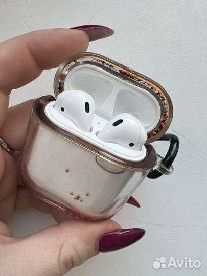 Наушники Airpods with charging case