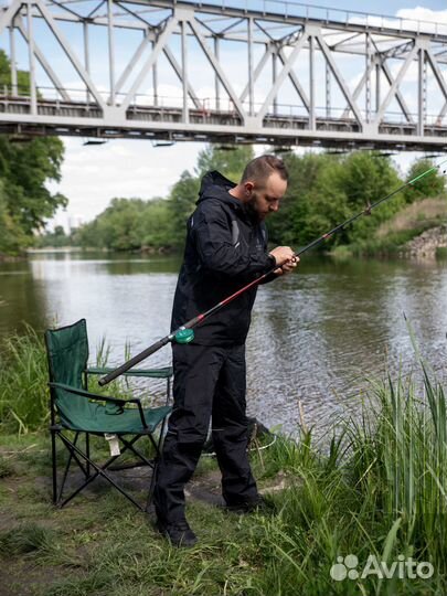 Костюм для рыбалки Storm black. Все размеры