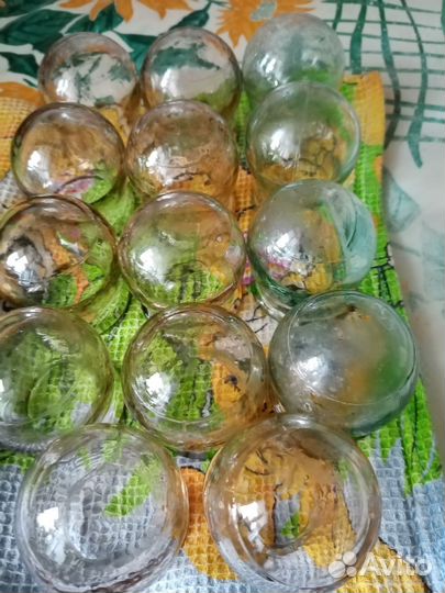 Банки стеклянные медицинские