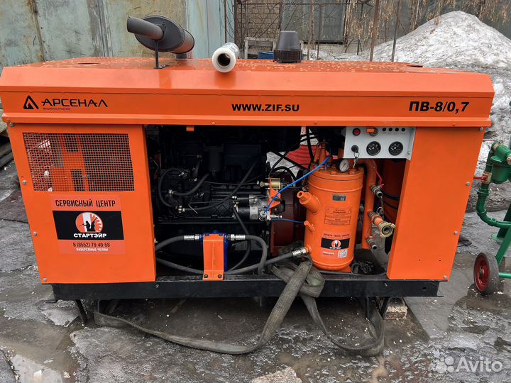 Компрессор дизельный зиф