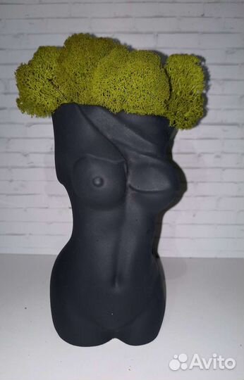 Кашпо Девушка