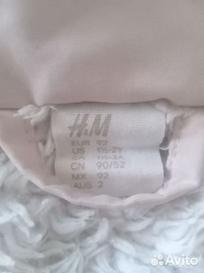 Парка для девочки hm 92