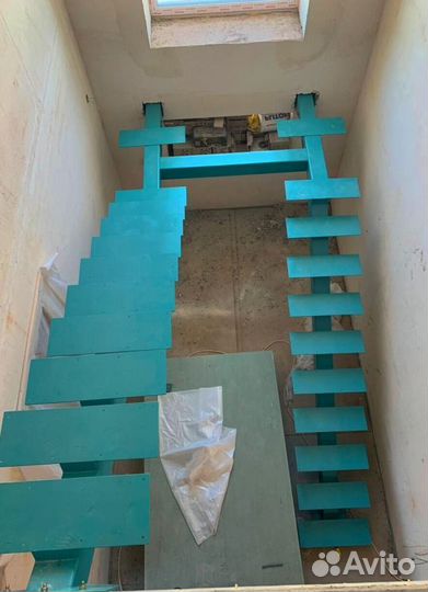 Лестничный каркас под ключ