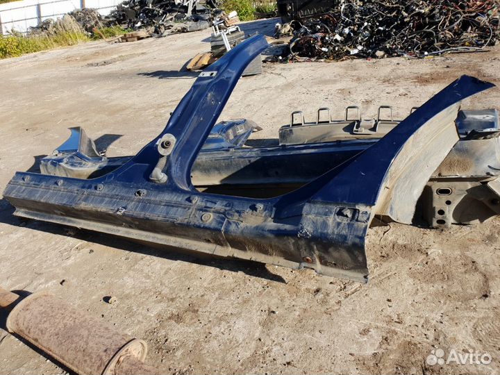 Порог со стойкой левый ford focus 3 форд фокус фф3