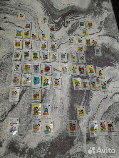 Коллекция фантиков love is