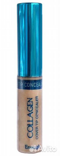 Enough Консилер для маскировки недостатков с коллагеном #02 Collagen Cover Tip Concealer