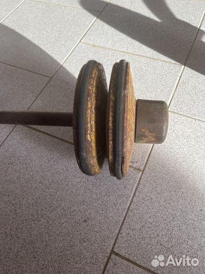 Штанга с блинами