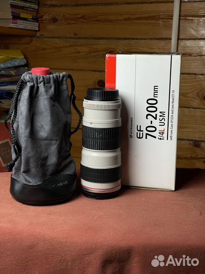 Canon EF 70-200mm f/4L usm объектив
