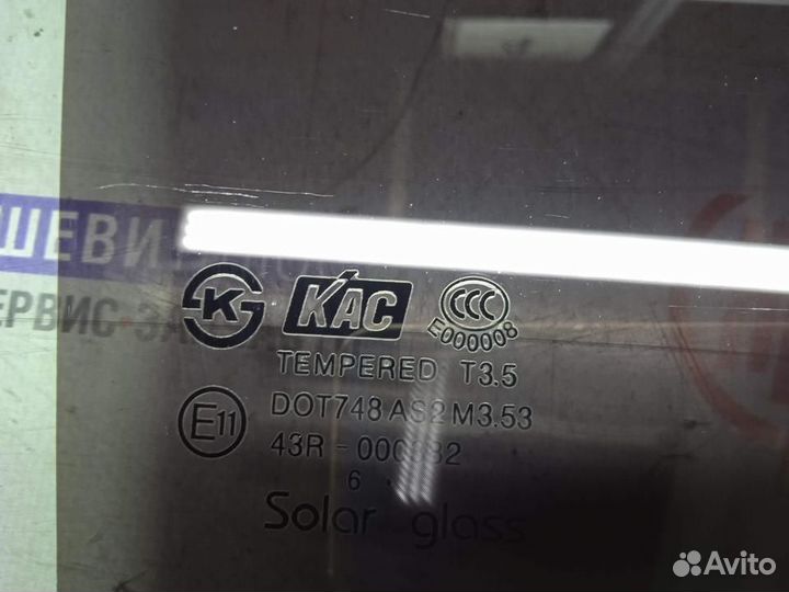 Стекло двери задней Daewoo Winstorm