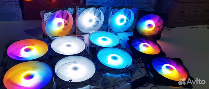 Кулер RGB вентиляторы для корпуса пк 120мм