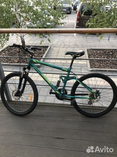 Двухподвесный велосипед