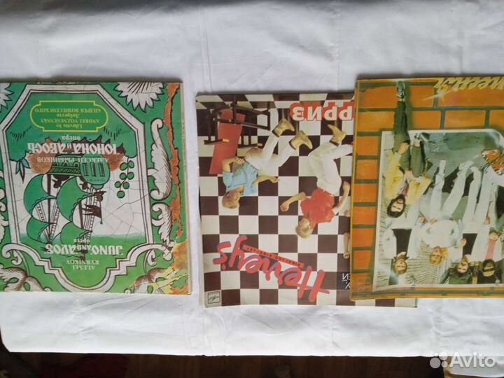 Виниловые пластинки СССР