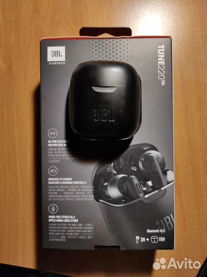 Беспроводные наушники jbl tune 220 tws