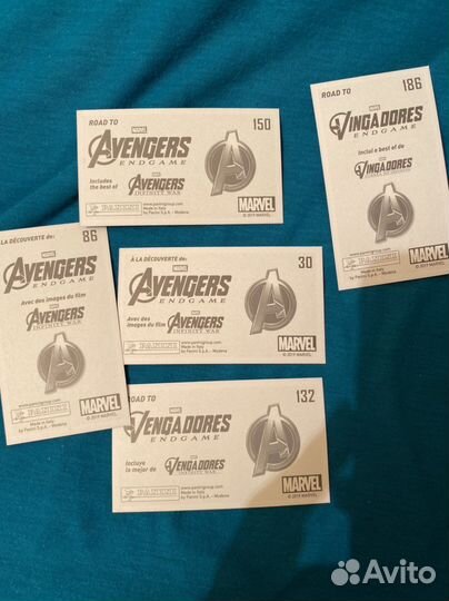 Наклейки Panini. Мстители, Марвел, Гарри Поттер