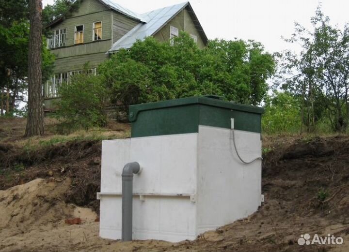 Очистные сооружения для дачи