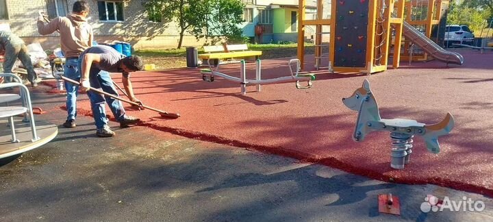 Бесшовное резиновое покрытие