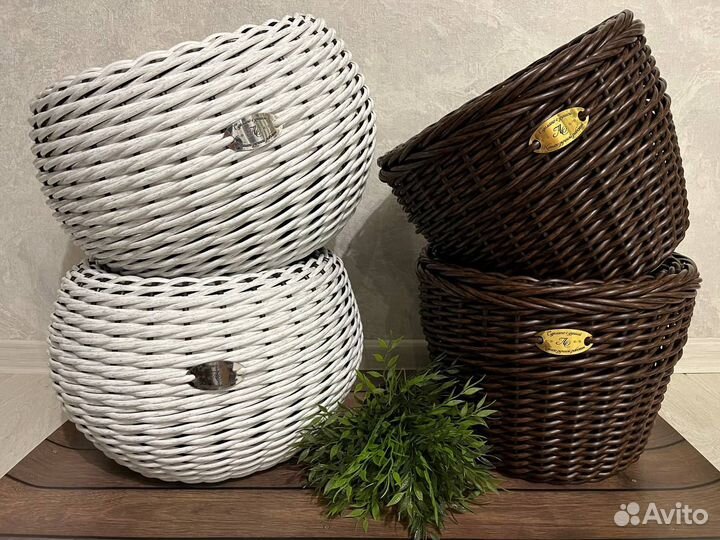 Кашпо из ротанга 12 литров