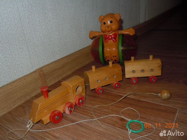 Детская каталка СССР