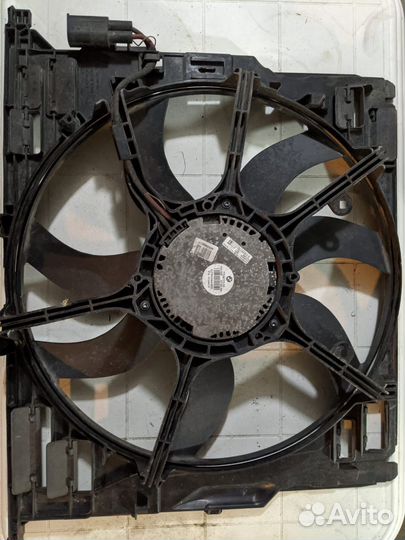 Вентилятор охлаждения на BMW f01 730d m57 245л