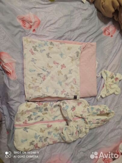 Комплект на выписку для девочки