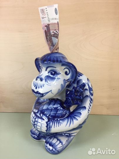 Гжель Копилка большая