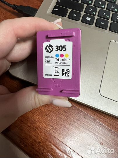 Картридж hp 305 цветной