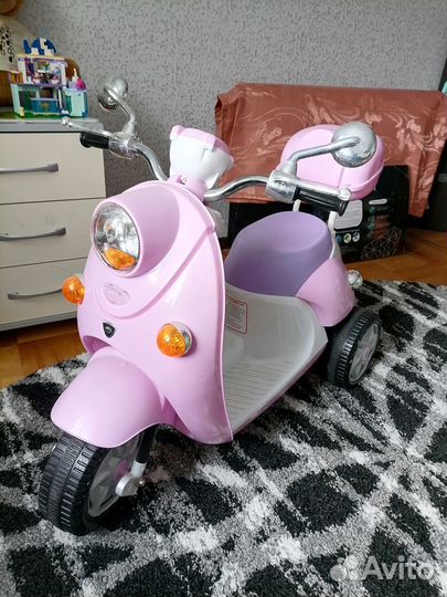 Детский электромобиль мотоцикл