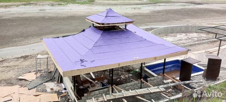 Крыша кровельные работы строительство