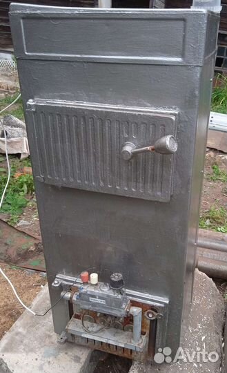 Газовый котел напольный бу