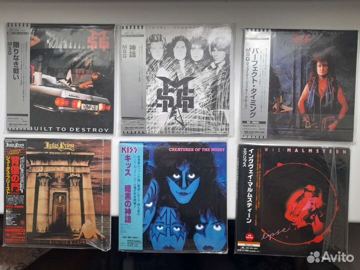 Фирменные японские CD культовых исполнителей