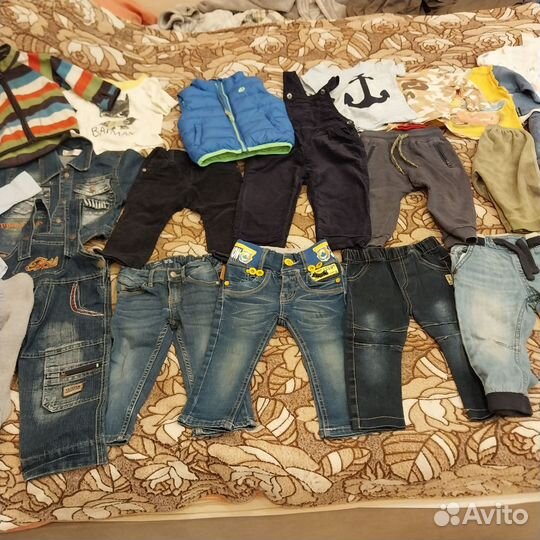 Одежда пакетом 80-86 для мальчика
