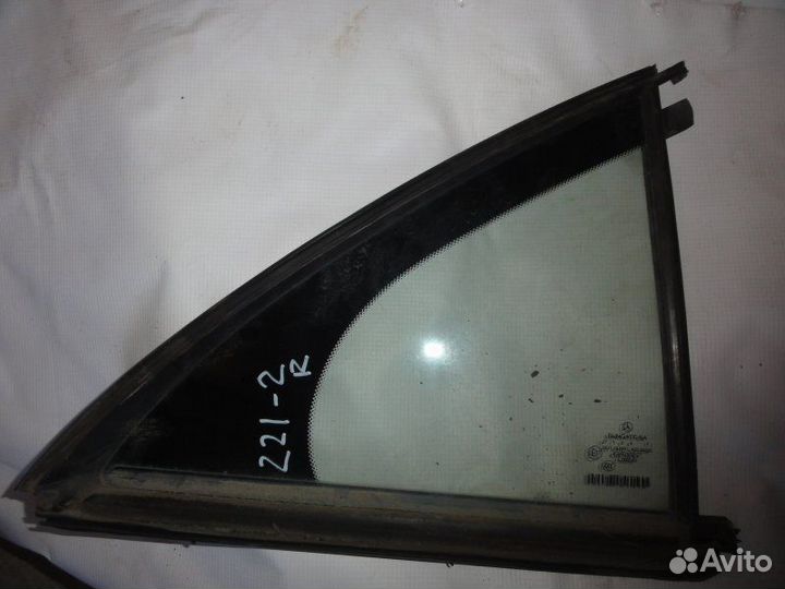 Стекло двери задней правой (форточка) стеклопакет
