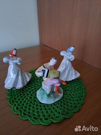Советские фарфоровые статуэтки