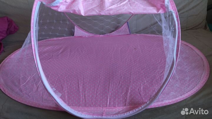Кроватка детская складная, для сна антимоскитная