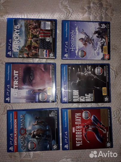 Sony PS4 slim 1tb + 6 игр + 2 джойстика + камера