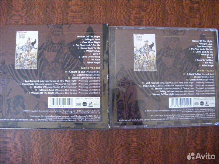 Uriah Heep Fallen Angel (expanded de-luxe edition)