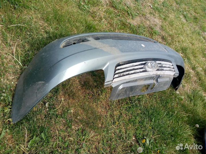 Передний бампер приора цвет кварц