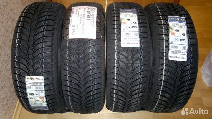 Goodyear UltraGrip Ice+ 205/60 R16
