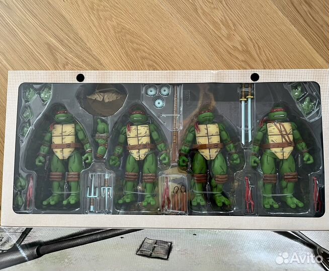 Черепашки ниндзя tmnt neca mirage